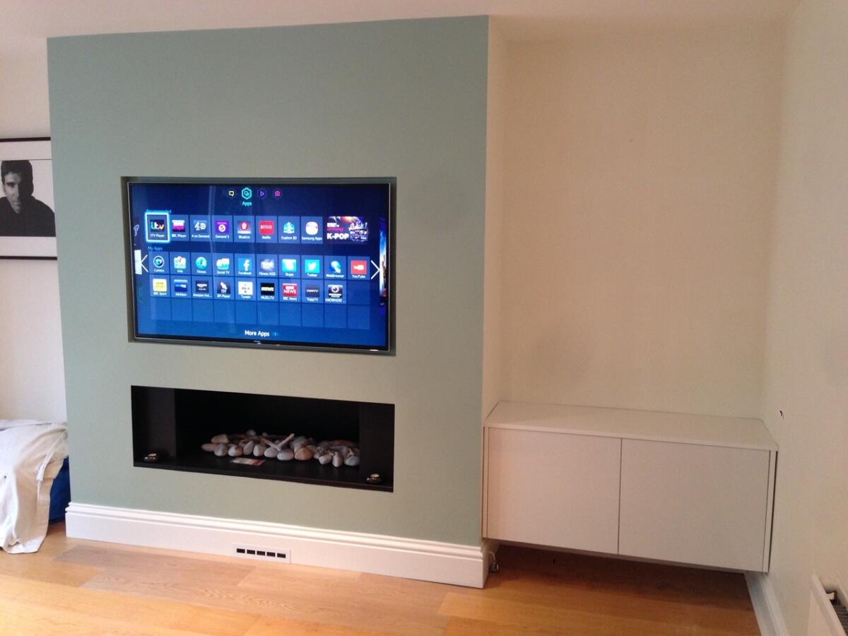 11 TV Wall Ideas That's Both Practical And Stylish atelieryuwa.ciao.jp